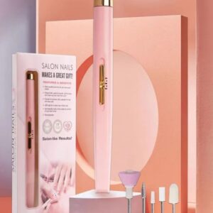 Salon Nails Portable Electric Nail File Kit